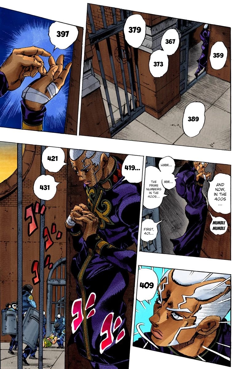 JoJo's Bizarre Adventure Part 6 - Stone Ocean (Official Colored) Chapter 84 page 4 - Chapter 84: F.F. - Witness Part 2