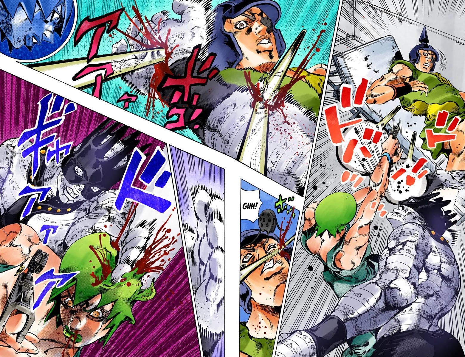 JoJo's Bizarre Adventure Part 6 - Stone Ocean (Official Colored) Chapter 85 page 8 - Chapter 85: Awaken Part 1