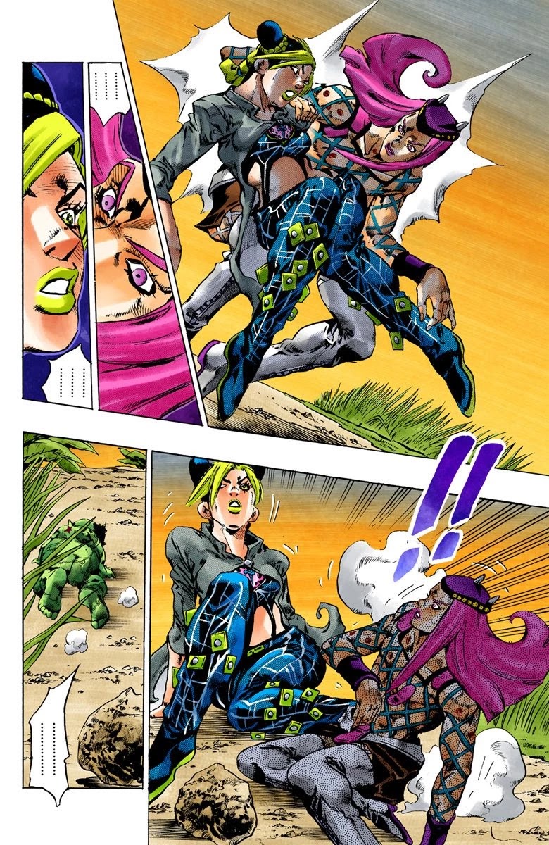 JoJo's Bizarre Adventure Part 6 - Stone Ocean (Official Colored) Chapter 86 page 11 - Chapter 86: Awaken Part 2
