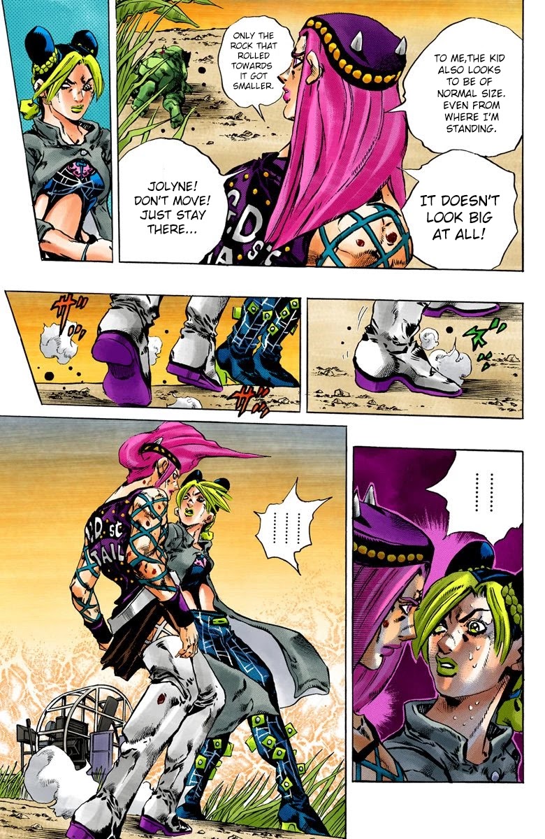 JoJo's Bizarre Adventure Part 6 - Stone Ocean (Official Colored) Chapter 86 page 14 - Chapter 86: Awaken Part 2