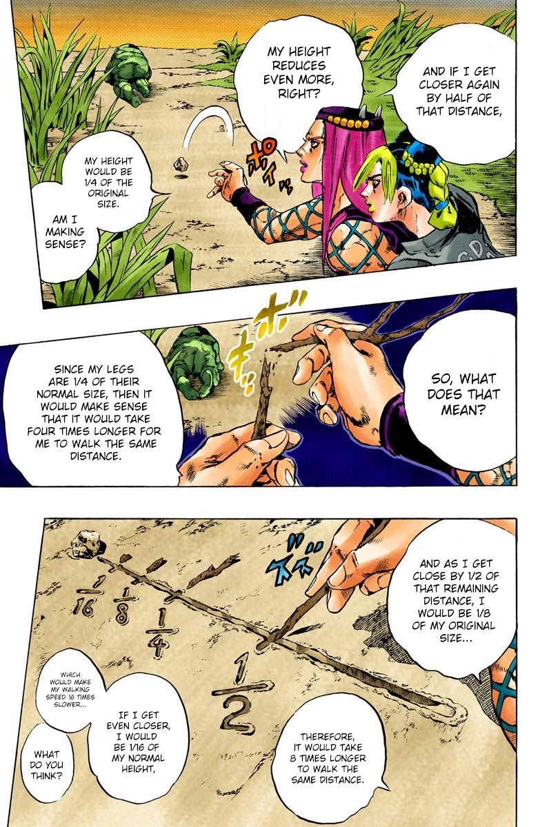 JoJo's Bizarre Adventure Part 6 - Stone Ocean (Official Colored) Chapter 86 page 16 - Chapter 86: Awaken Part 2