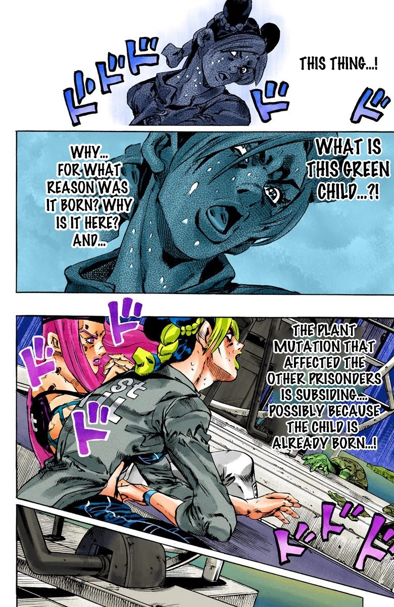 JoJo's Bizarre Adventure Part 6 - Stone Ocean (Official Colored) Chapter 86 page 3 - Chapter 86: Awaken Part 2