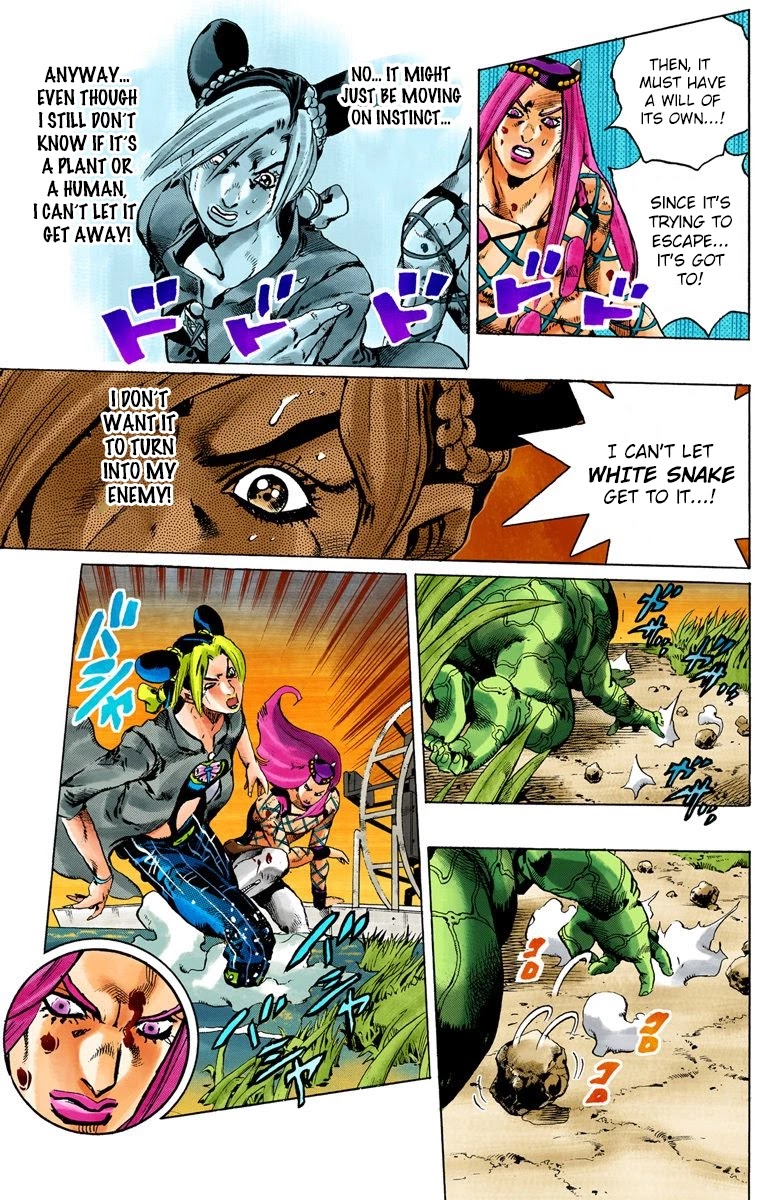 JoJo's Bizarre Adventure Part 6 - Stone Ocean (Official Colored) Chapter 86 page 6 - Chapter 86: Awaken Part 2