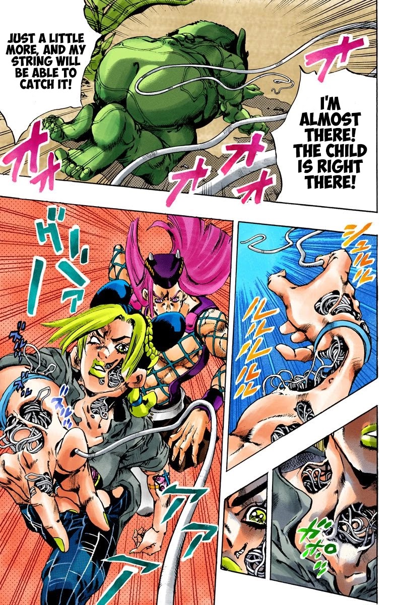 JoJo's Bizarre Adventure Part 6 - Stone Ocean (Official Colored) Chapter 87 page 10 - Chapter 87: Awaken Part 3