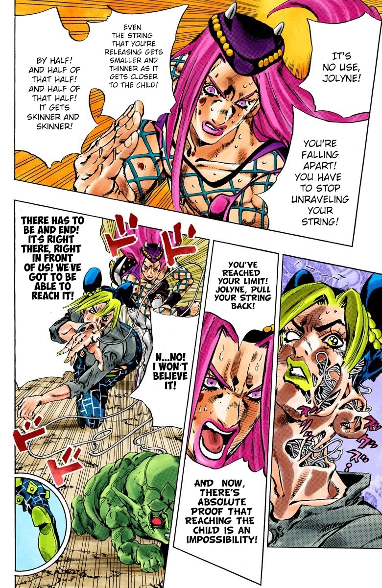 JoJo's Bizarre Adventure Part 6 - Stone Ocean (Official Colored) Chapter 87 page 11 - Chapter 87: Awaken Part 3