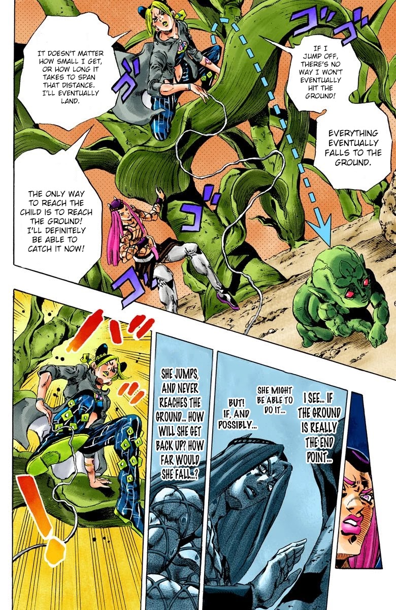 JoJo's Bizarre Adventure Part 6 - Stone Ocean (Official Colored) Chapter 87 page 13 - Chapter 87: Awaken Part 3