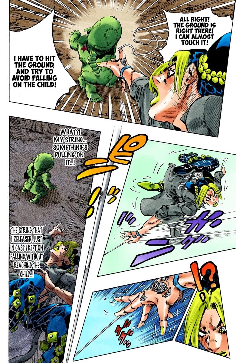 JoJo's Bizarre Adventure Part 6 - Stone Ocean (Official Colored) Chapter 87 page 15 - Chapter 87: Awaken Part 3