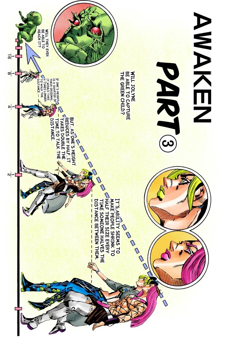 JoJo's Bizarre Adventure Part 6 - Stone Ocean (Official Colored) Chapter 87 page 2 - Chapter 87: Awaken Part 3