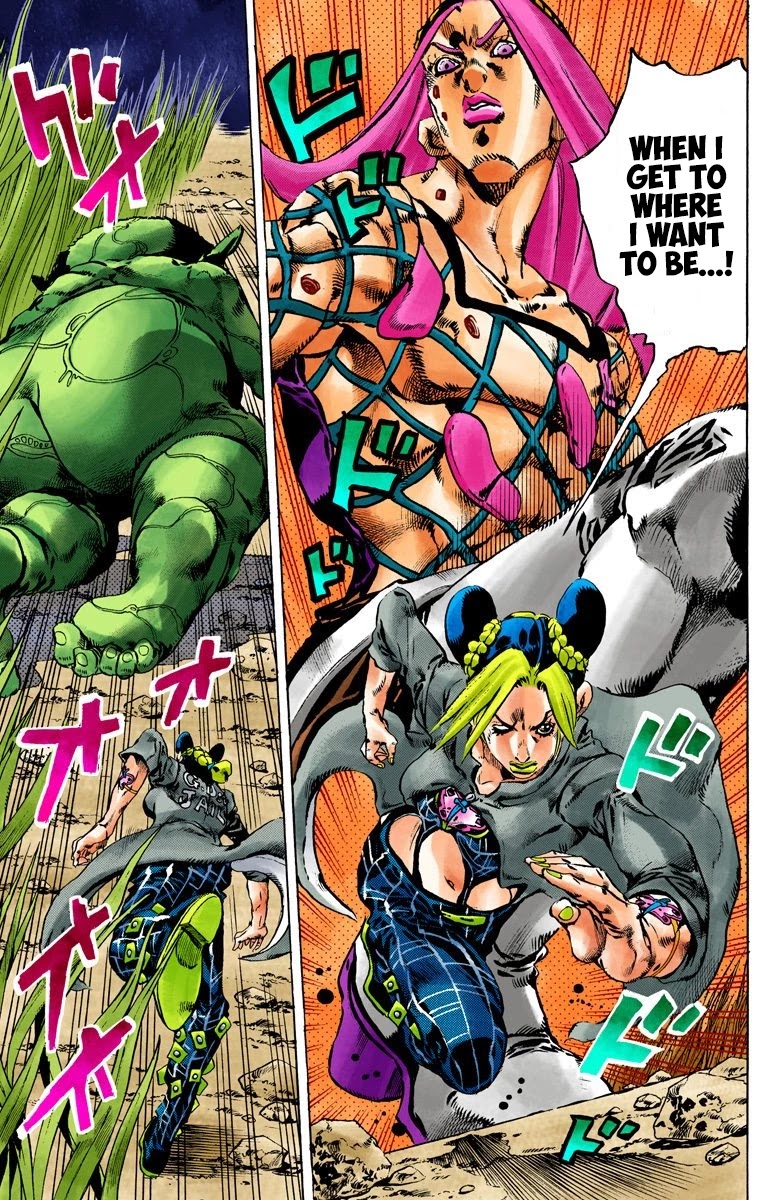 JoJo's Bizarre Adventure Part 6 - Stone Ocean (Official Colored) Chapter 87 page 6 - Chapter 87: Awaken Part 3