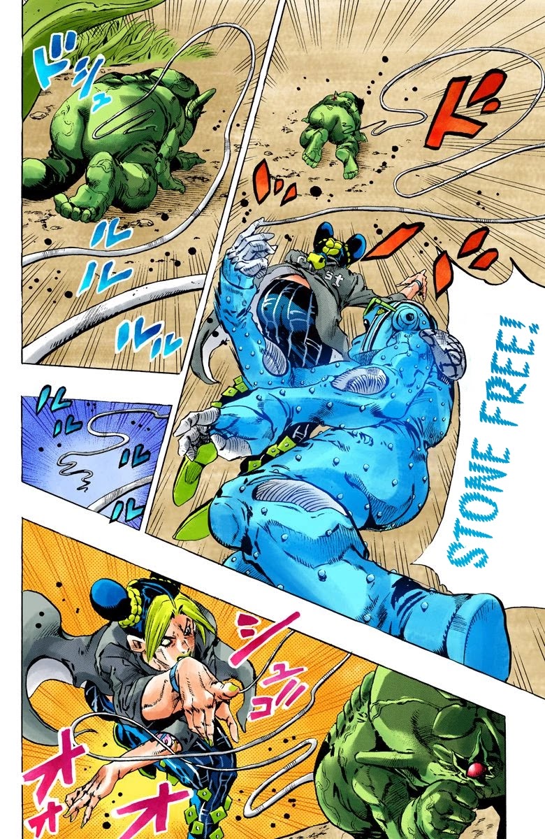 JoJo's Bizarre Adventure Part 6 - Stone Ocean (Official Colored) Chapter 87 page 9 - Chapter 87: Awaken Part 3