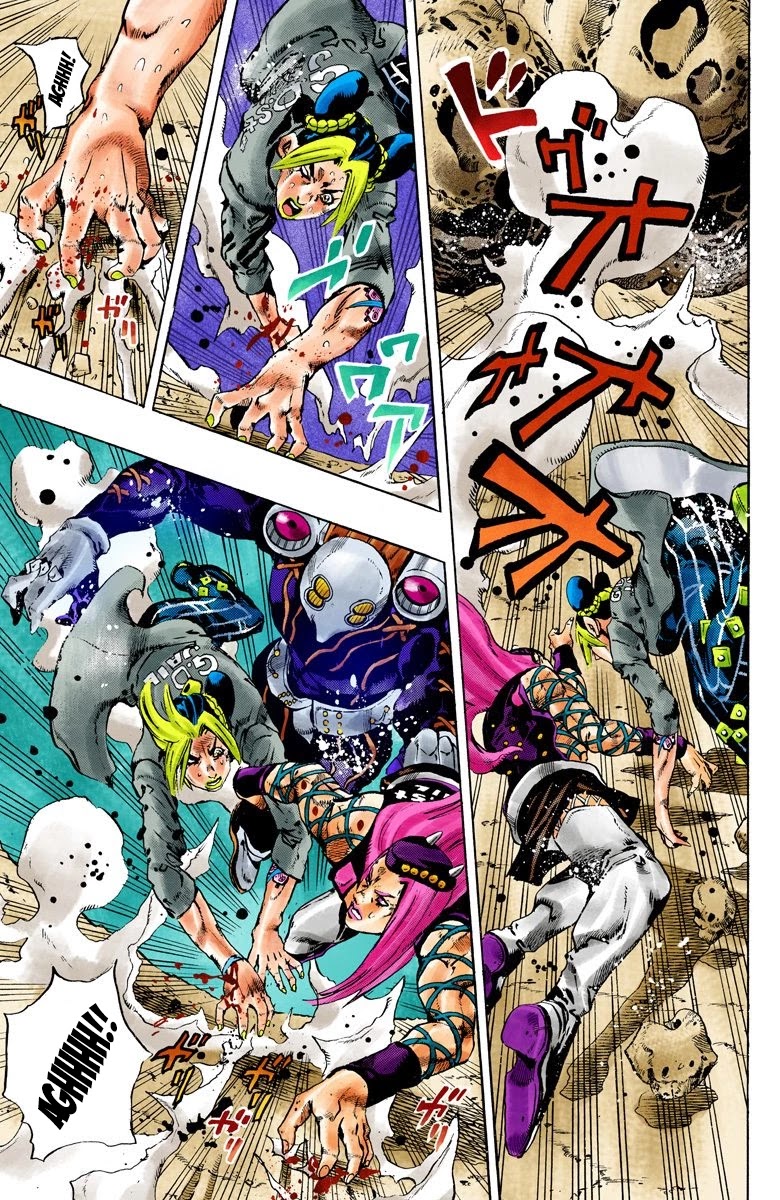 JoJo's Bizarre Adventure Part 6 - Stone Ocean (Official Colored) Chapter 88 page 14 - Chapter 88: Awaken Part 4