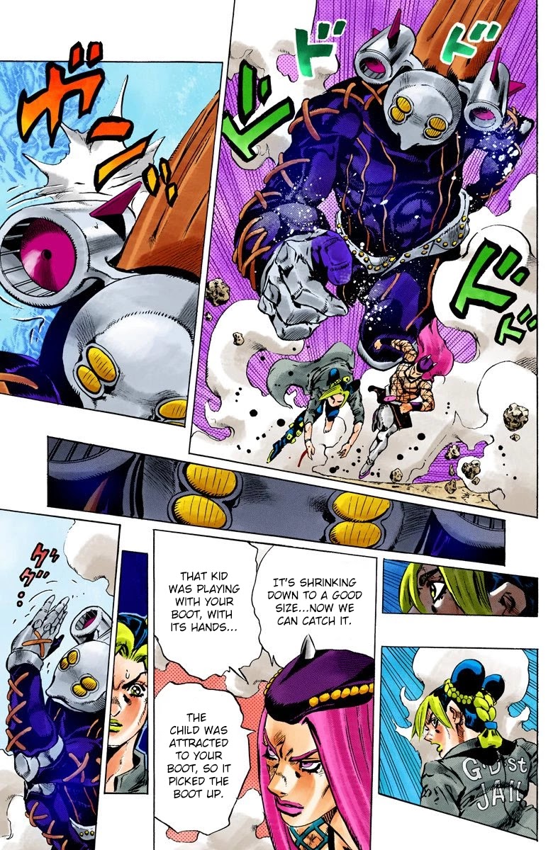 JoJo's Bizarre Adventure Part 6 - Stone Ocean (Official Colored) Chapter 88 page 16 - Chapter 88: Awaken Part 4