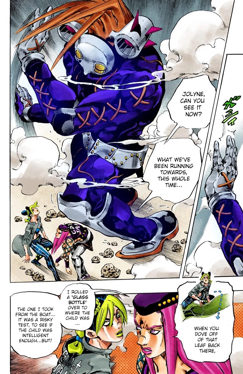 JoJo's Bizarre Adventure Part 6 - Stone Ocean (Official Colored) Chapter 88 page 17 - Chapter 88: Awaken Part 4