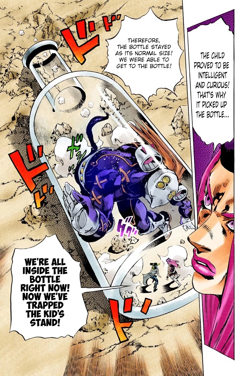 JoJo's Bizarre Adventure Part 6 - Stone Ocean (Official Colored) Chapter 88 page 18 - Chapter 88: Awaken Part 4
