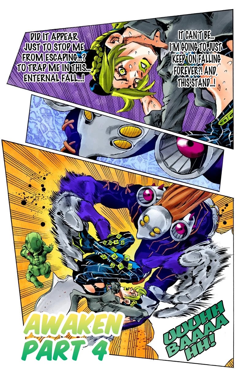 JoJo's Bizarre Adventure Part 6 - Stone Ocean (Official Colored) Chapter 88 page 2 - Chapter 88: Awaken Part 4