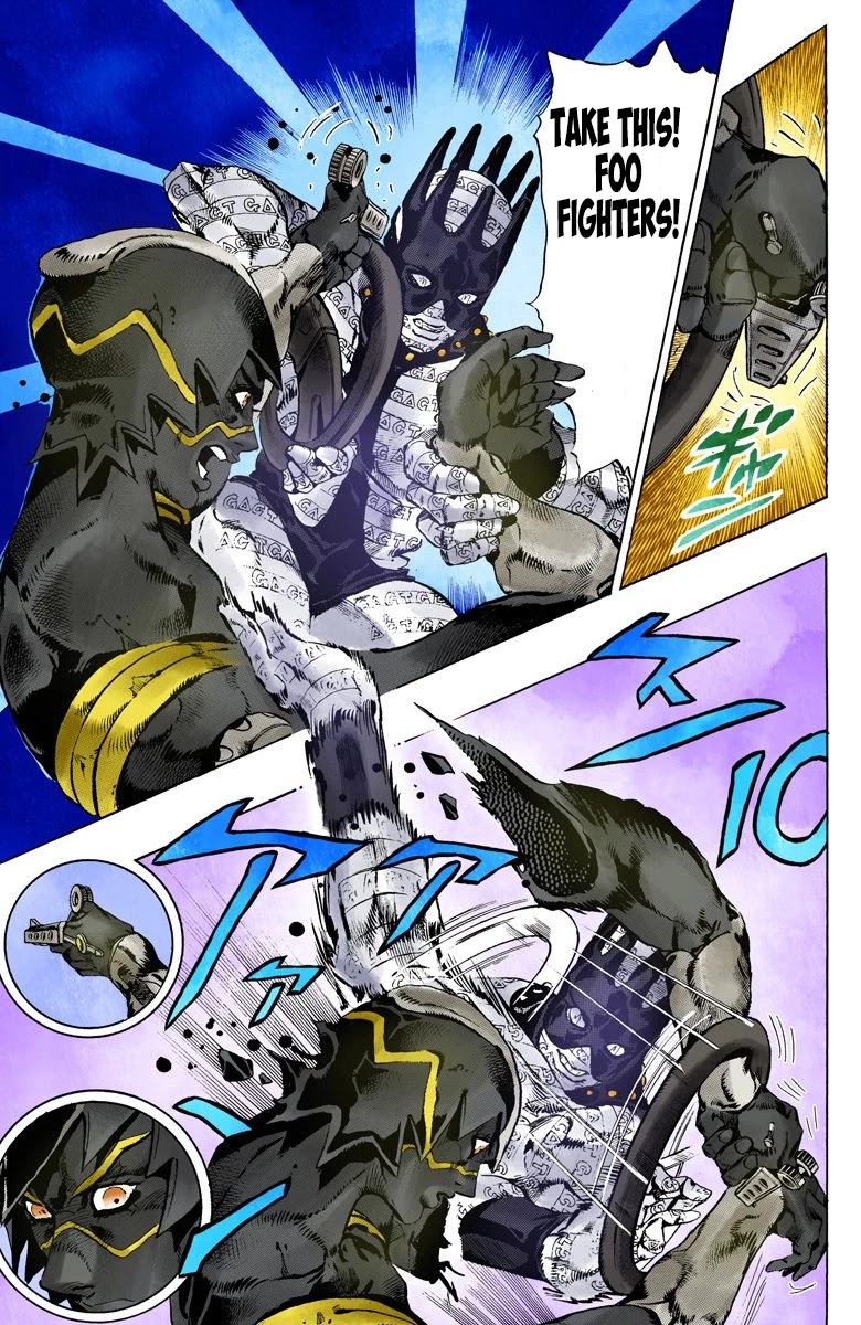 JoJo's Bizarre Adventure Part 6 - Stone Ocean (Official Colored) Chapter 90 page 5 - Chapter 90: White Snake: Pursuer Part 2