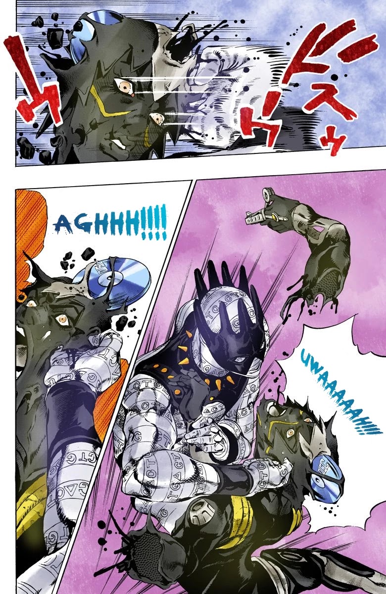 JoJo's Bizarre Adventure Part 6 - Stone Ocean (Official Colored) Chapter 90 page 6 - Chapter 90: White Snake: Pursuer Part 2