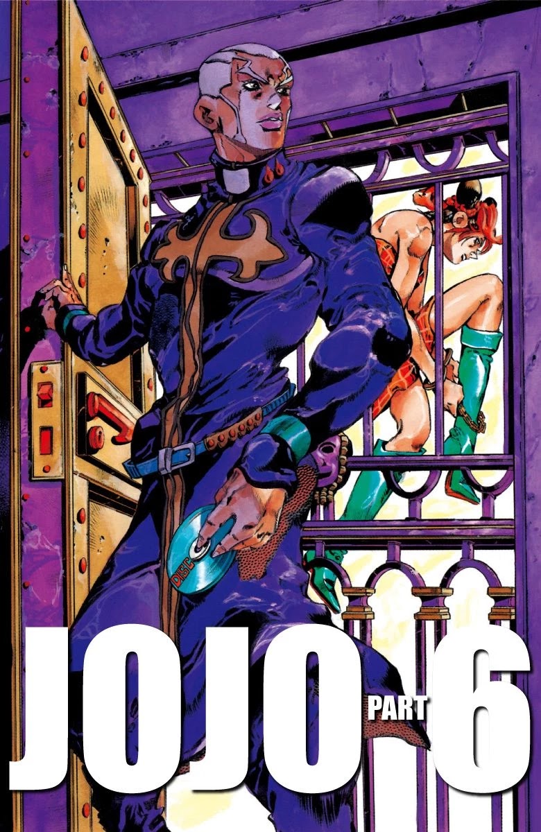 JoJo's Bizarre Adventure Part 6 - Stone Ocean (Official Colored) Chapter 91 page 1 - Chapter 91: White Snake: Pursuer Part 3