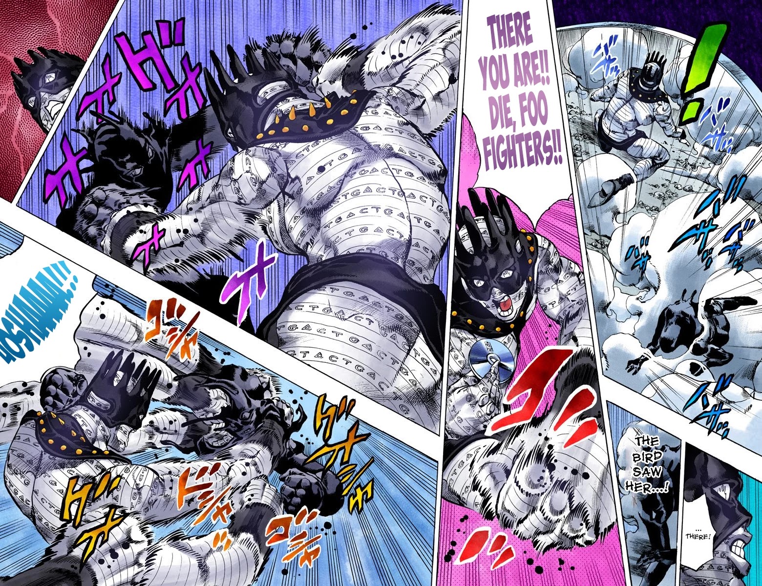 JoJo's Bizarre Adventure Part 6 - Stone Ocean (Official Colored) Chapter 91 page 14 - Chapter 91: White Snake: Pursuer Part 3