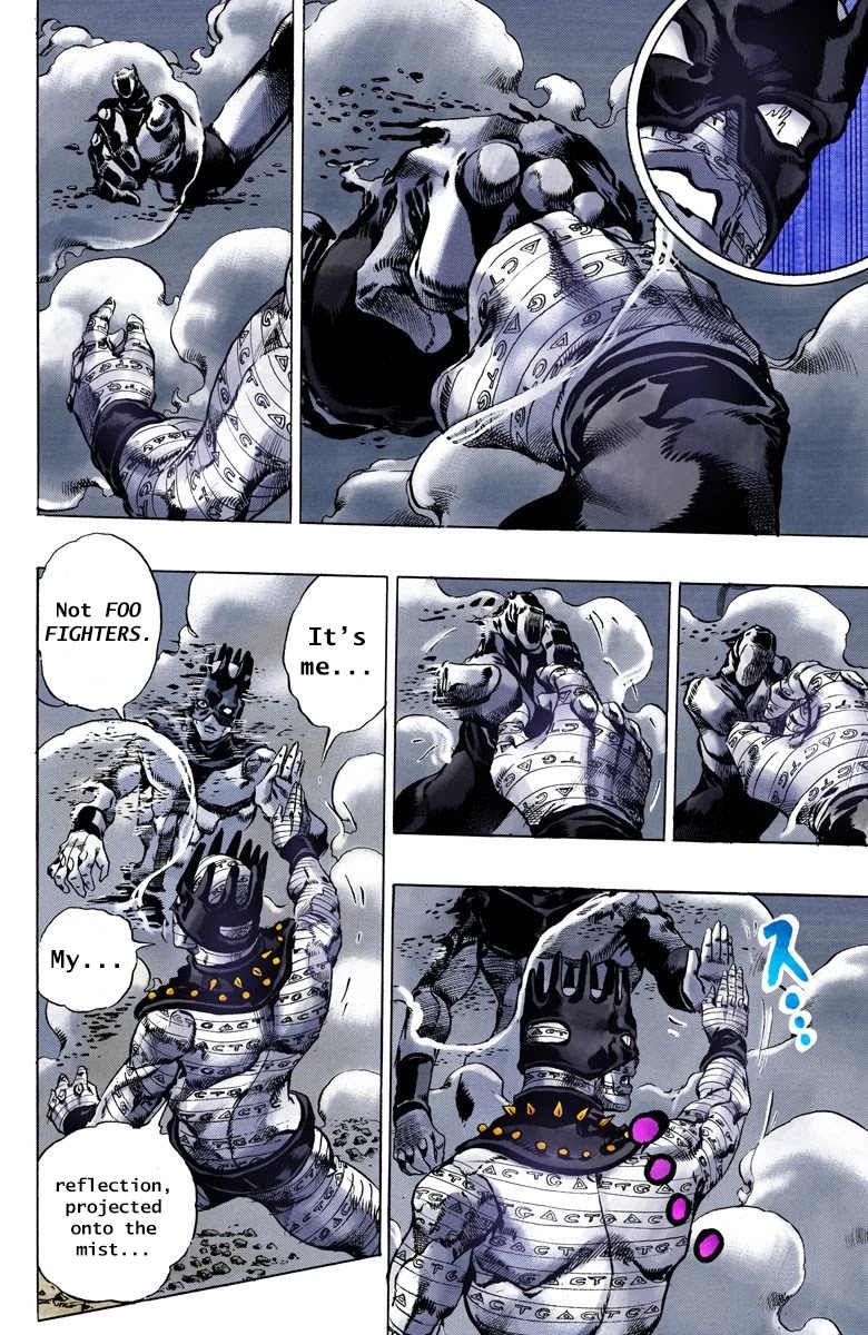JoJo's Bizarre Adventure Part 6 - Stone Ocean (Official Colored) Chapter 91 page 15 - Chapter 91: White Snake: Pursuer Part 3