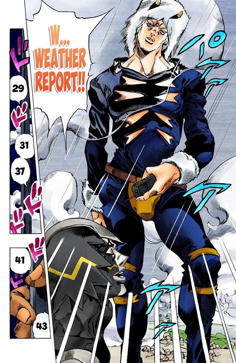 JoJo's Bizarre Adventure Part 6 - Stone Ocean (Official Colored) Chapter 91 page 17 - Chapter 91: White Snake: Pursuer Part 3