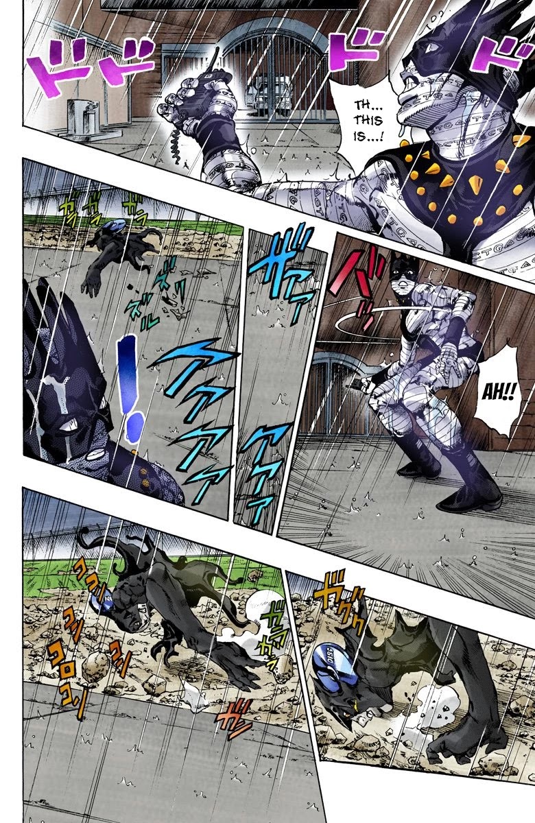 JoJo's Bizarre Adventure Part 6 - Stone Ocean (Official Colored) Chapter 91 page 8 - Chapter 91: White Snake: Pursuer Part 3