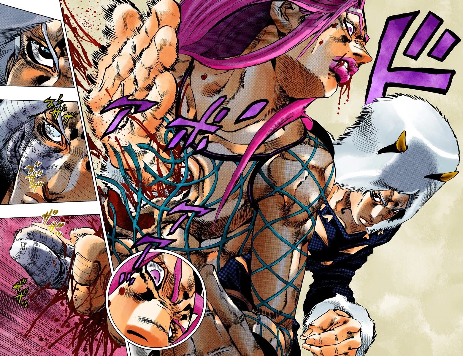 JoJo's Bizarre Adventure Part 6 - Stone Ocean (Official Colored) Chapter 92 page 14 - Chapter 92: White Snake: Pursuer Part 4