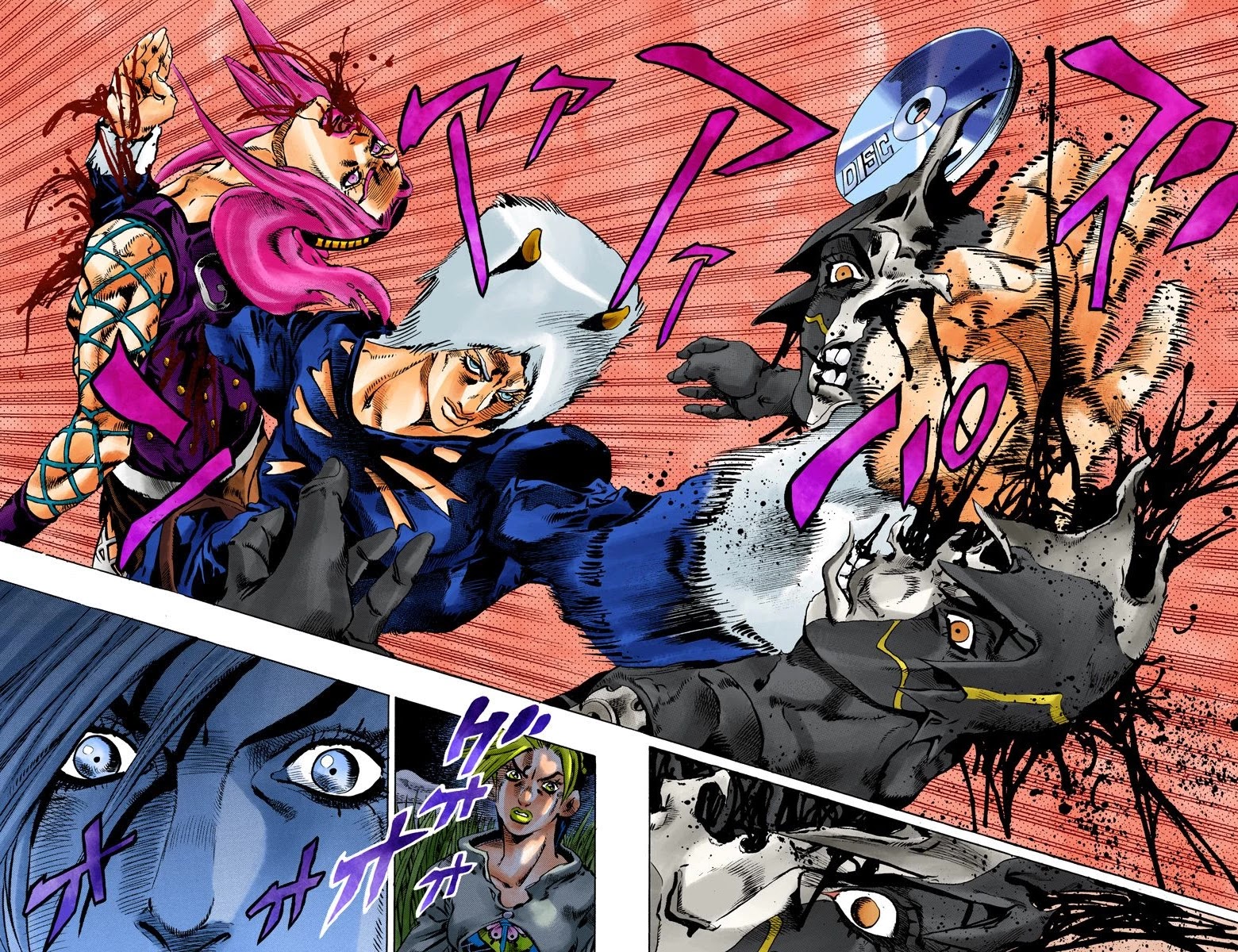 JoJo's Bizarre Adventure Part 6 - Stone Ocean (Official Colored) Chapter 92 page 15 - Chapter 92: White Snake: Pursuer Part 4