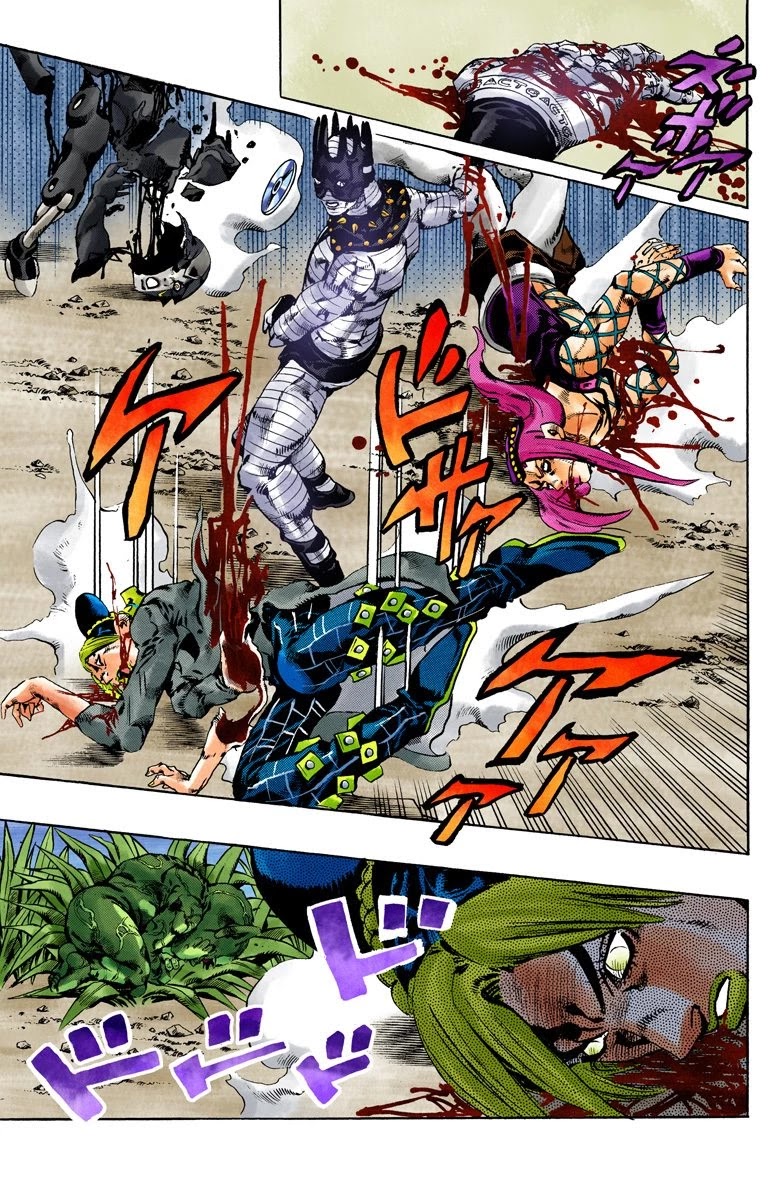 JoJo's Bizarre Adventure Part 6 - Stone Ocean (Official Colored) Chapter 92 page 18 - Chapter 92: White Snake: Pursuer Part 4