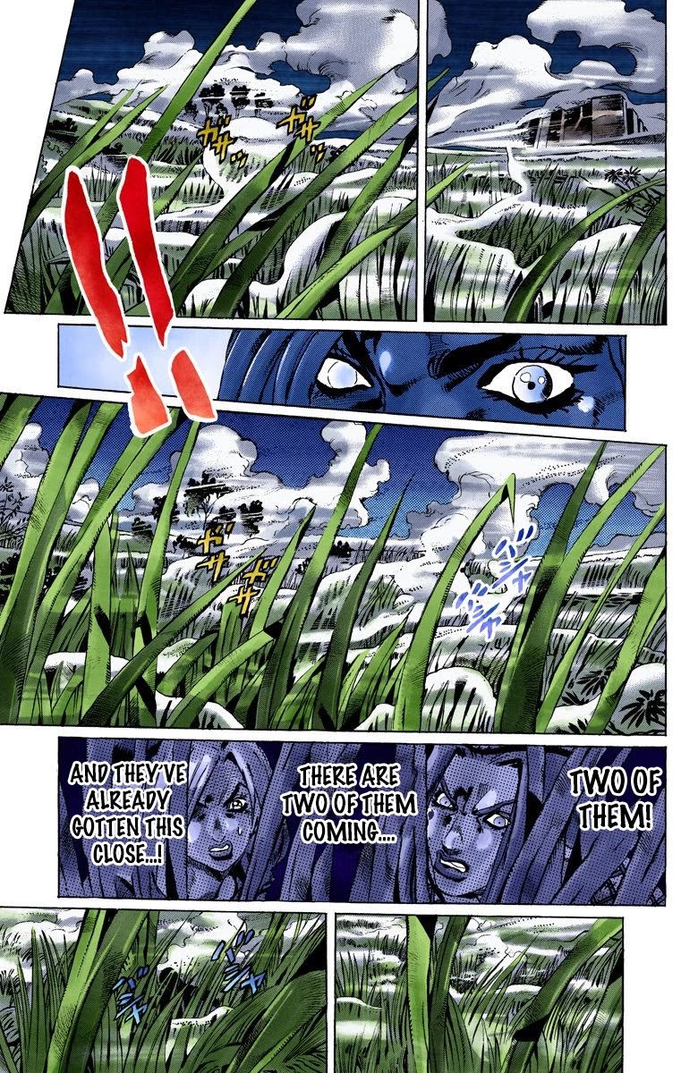 JoJo's Bizarre Adventure Part 6 - Stone Ocean (Official Colored) Chapter 92 page 5 - Chapter 92: White Snake: Pursuer Part 4
