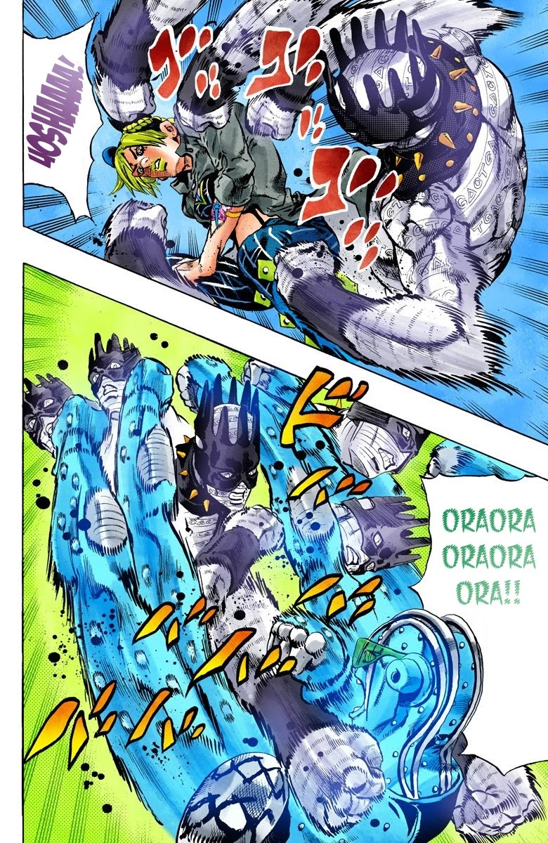 JoJo's Bizarre Adventure Part 6 - Stone Ocean (Official Colored) Chapter 93 page 10 - Chapter 93: White Snake: Pursuer Part 5