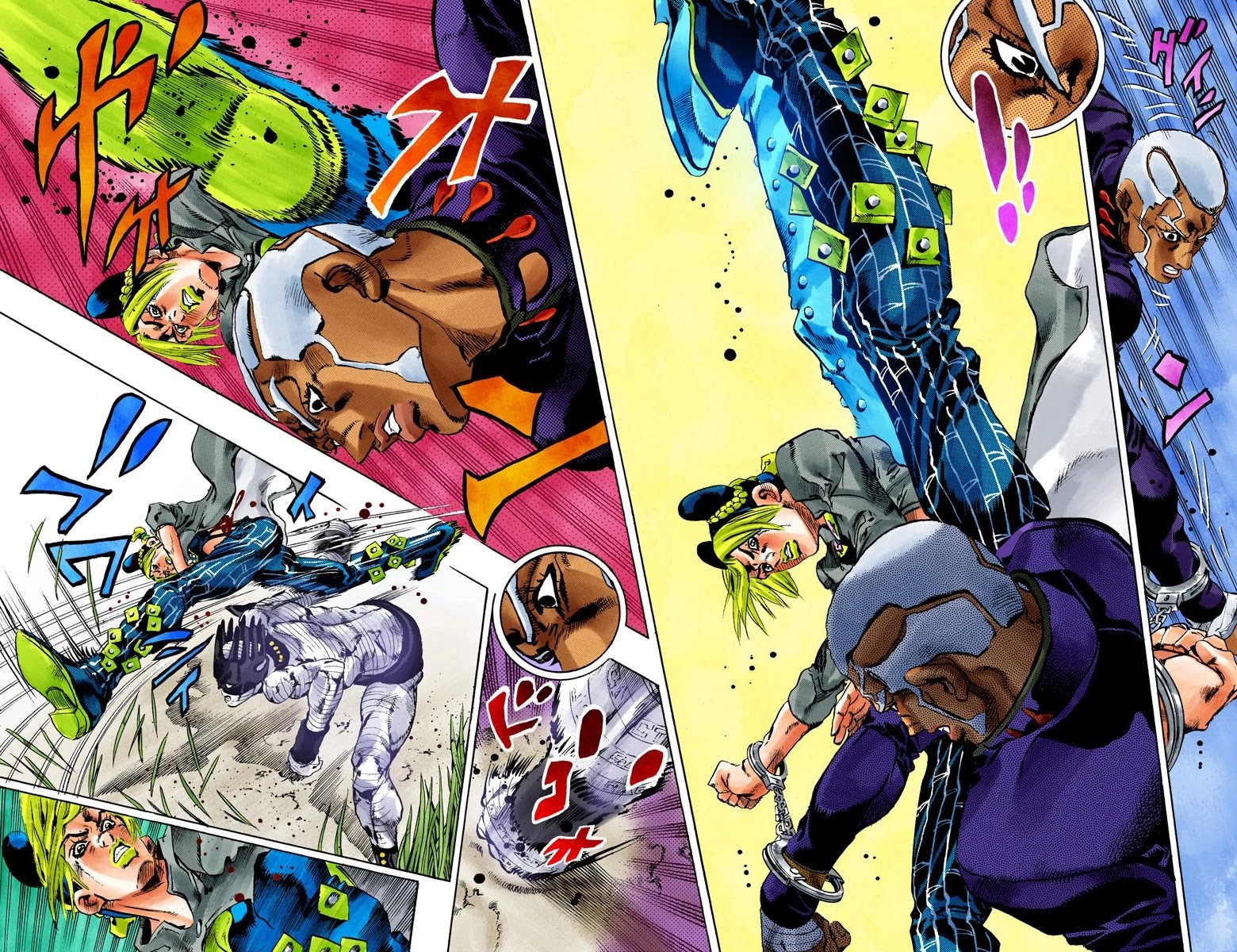 JoJo's Bizarre Adventure Part 6 - Stone Ocean (Official Colored) Chapter 93 page 9 - Chapter 93: White Snake: Pursuer Part 5