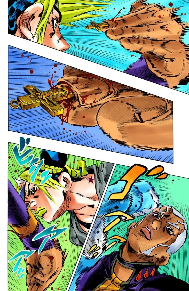 JoJo's Bizarre Adventure Part 6 - Stone Ocean (Official Colored) Chapter 94 page 10 - Chapter 94: Time For Heaven