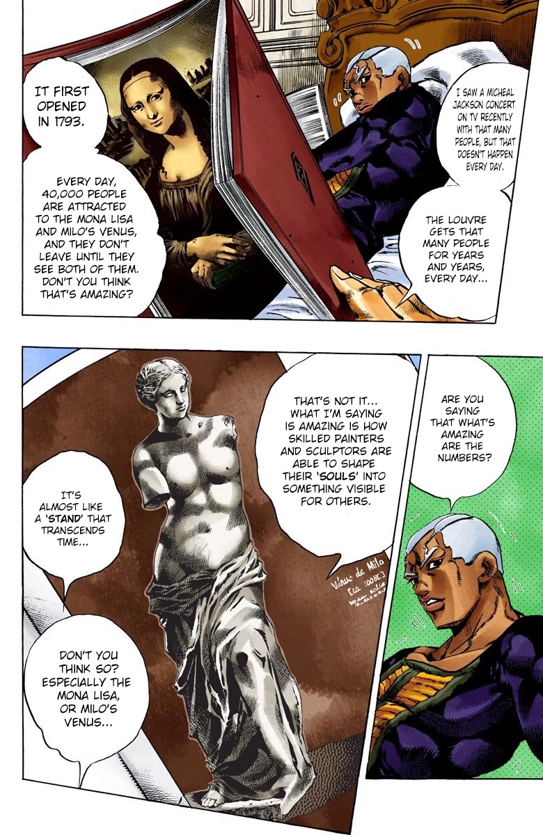 JoJo's Bizarre Adventure Part 6 - Stone Ocean (Official Colored) Chapter 94 page 2 - Chapter 94: Time For Heaven
