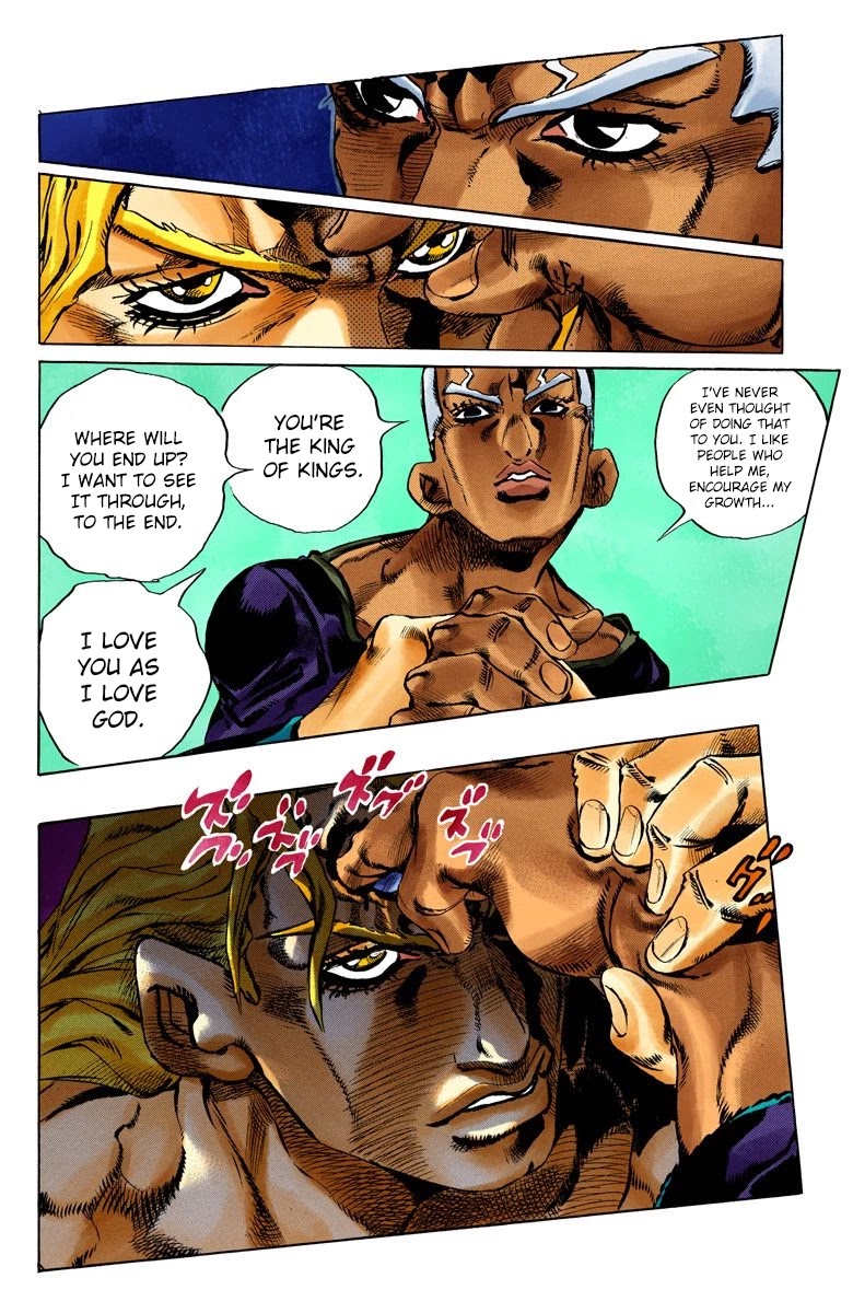 JoJo's Bizarre Adventure Part 6 - Stone Ocean (Official Colored) Chapter 94 page 4 - Chapter 94: Time For Heaven