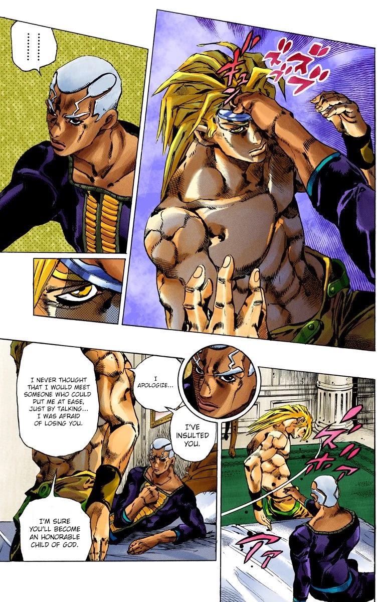 JoJo's Bizarre Adventure Part 6 - Stone Ocean (Official Colored) Chapter 94 page 5 - Chapter 94: Time For Heaven