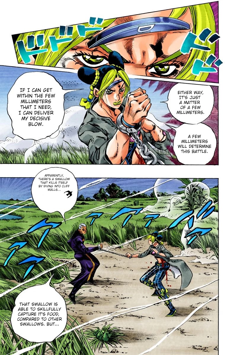 JoJo's Bizarre Adventure Part 6 - Stone Ocean (Official Colored) Chapter 94 page 7 - Chapter 94: Time For Heaven