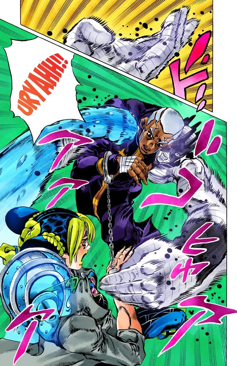 JoJo's Bizarre Adventure Part 6 - Stone Ocean (Official Colored) Chapter 94 page 9 - Chapter 94: Time For Heaven