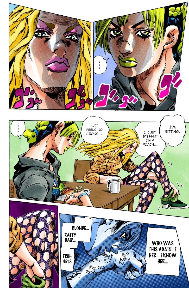 JoJo's Bizarre Adventure Part 6 - Stone Ocean (Official Colored) Chapter 98 page 9 - Chapter 98: Jail House Lock! Part 3