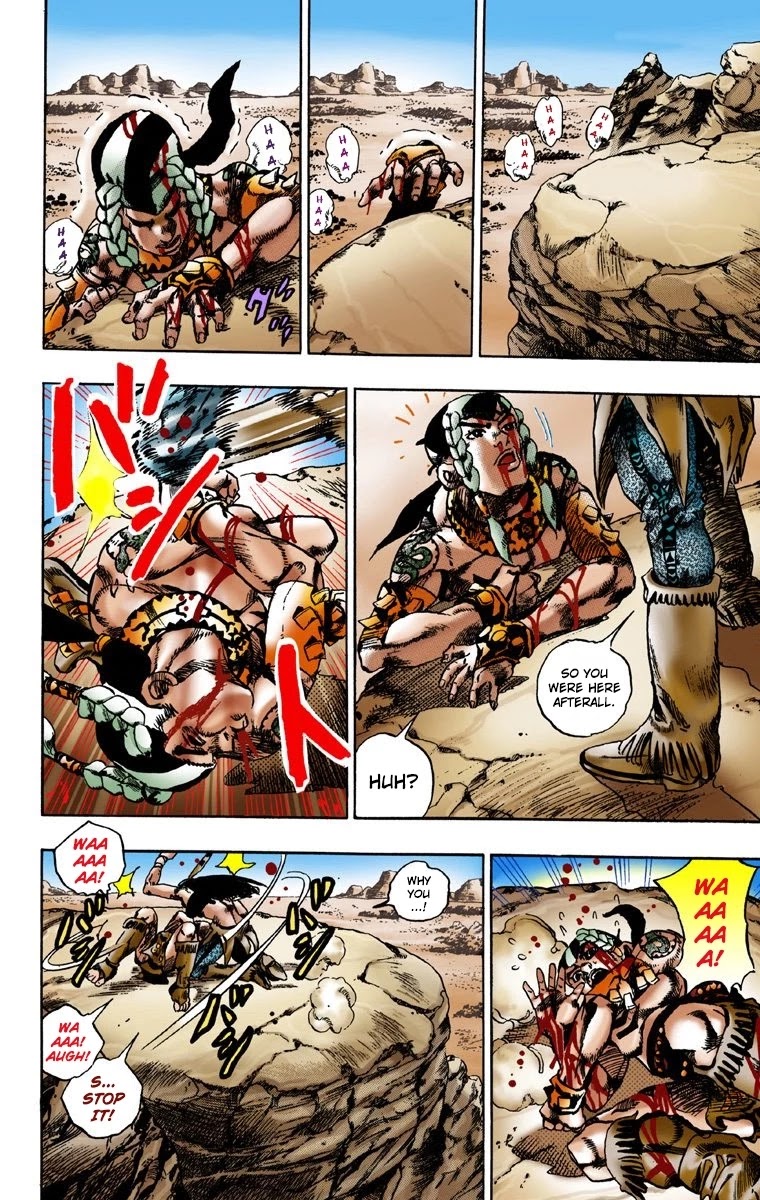 JoJo's Bizarre Adventure Part 7 - Steel Ball Run (Official Colored) Chapter 1 page 15 - Chapter 1: The Steel Ball Run Press Conference