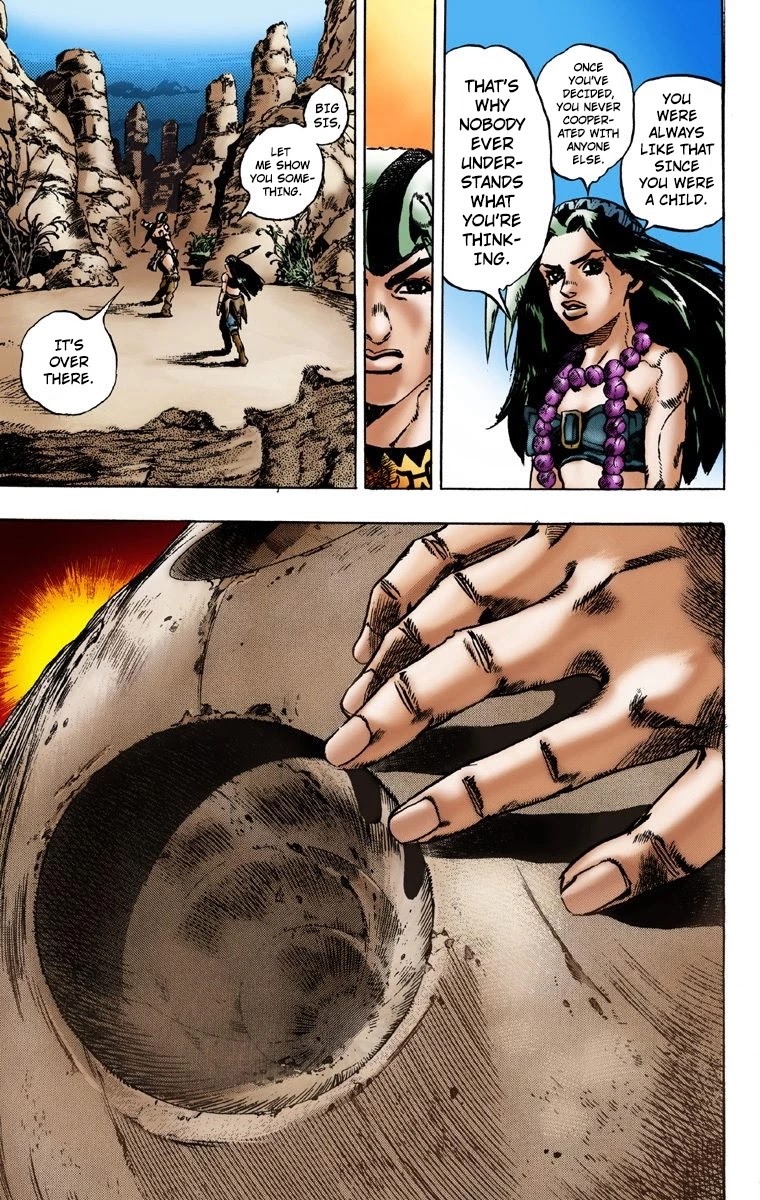 JoJo's Bizarre Adventure Part 7 - Steel Ball Run (Official Colored) Chapter 1 page 18 - Chapter 1: The Steel Ball Run Press Conference