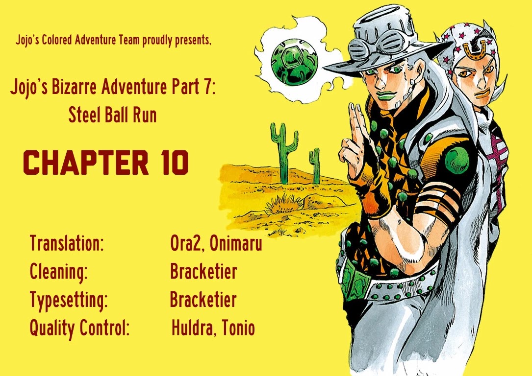 JoJo's Bizarre Adventure Part 7 - Steel Ball Run (Official Colored) Chapter 10 page 26 - Chapter 10: Final Straight 2000 Meters Left