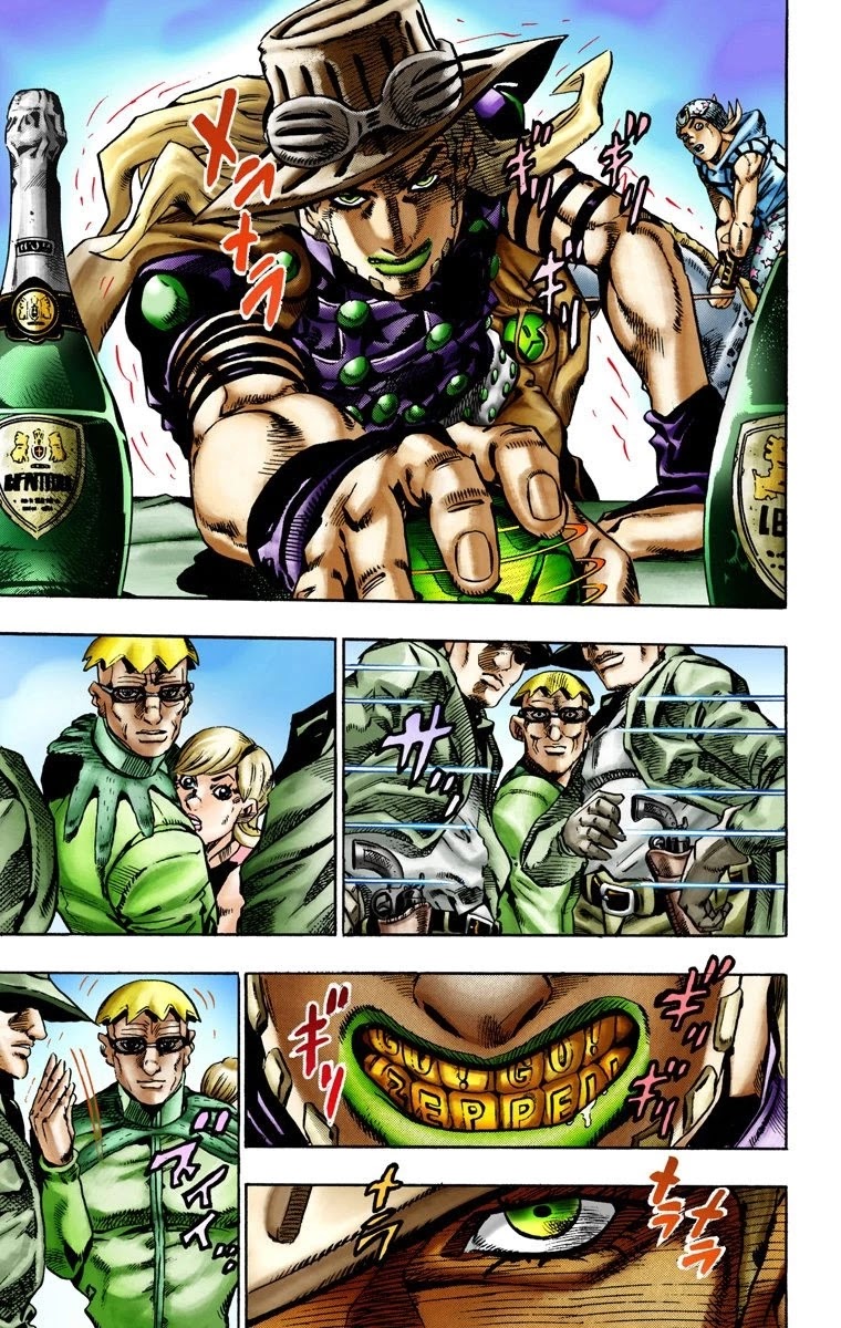 JoJo's Bizarre Adventure Part 7 - Steel Ball Run (Official Colored) Chapter 12 page 18 - Chapter 12: First Stage Disqualified From Victory
