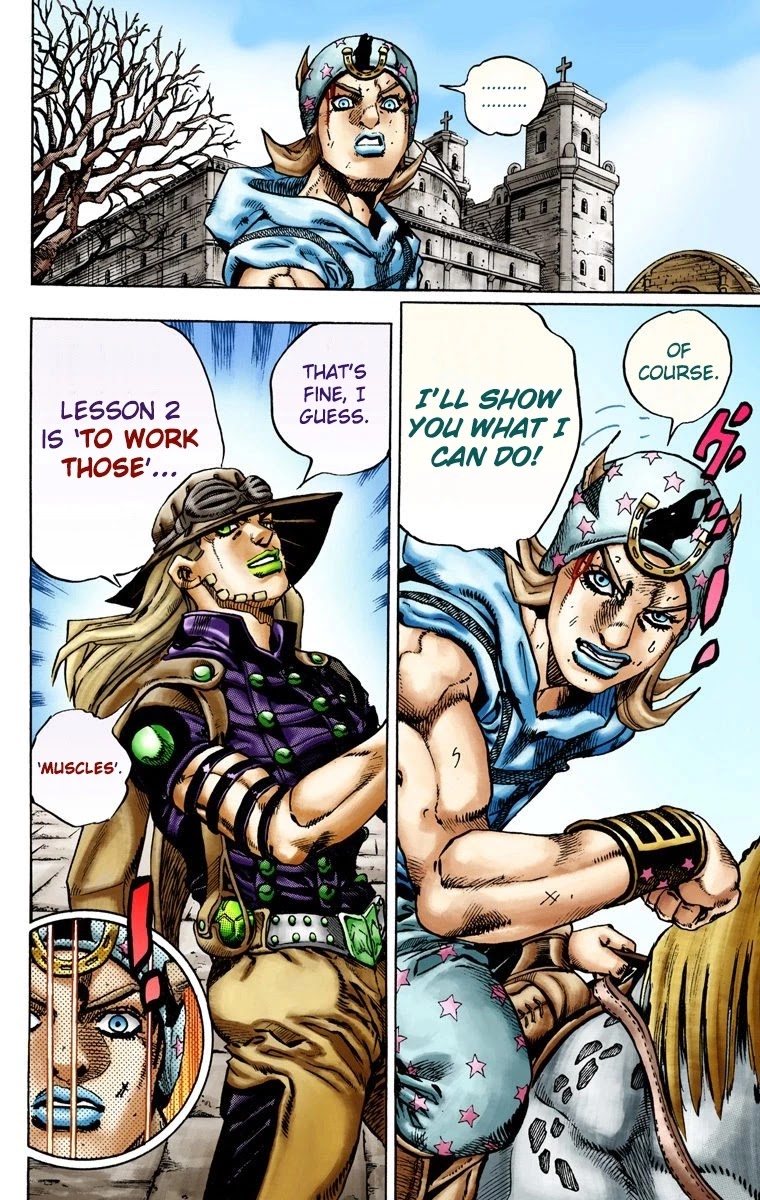 JoJo's Bizarre Adventure Part 7 - Steel Ball Run (Official Colored) Chapter 12 page 23 - Chapter 12: First Stage Disqualified From Victory