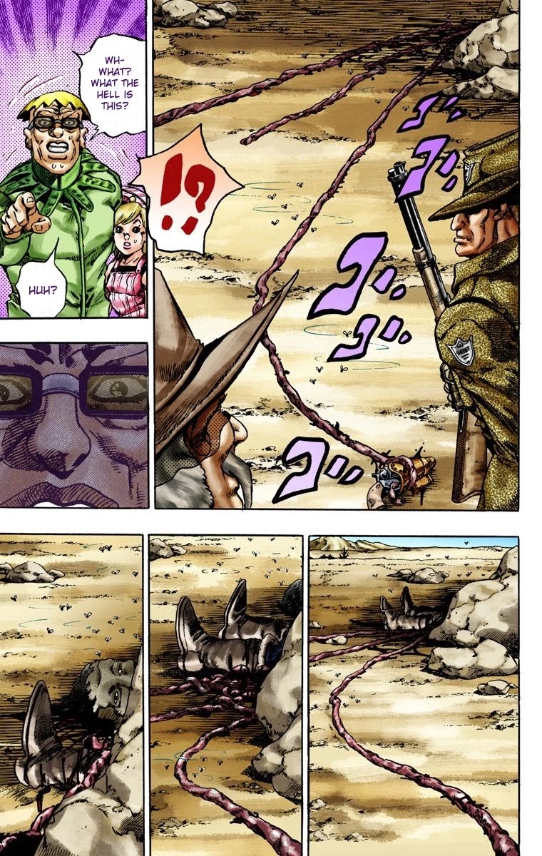 JoJo's Bizarre Adventure Part 7 - Steel Ball Run (Official Colored) Chapter 12 page 31 - Chapter 12: First Stage Disqualified From Victory