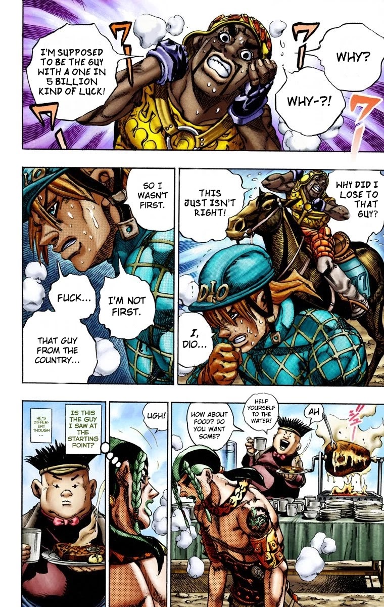 JoJo's Bizarre Adventure Part 7 - Steel Ball Run (Official Colored) Chapter 12 page 7 - Chapter 12: First Stage Disqualified From Victory