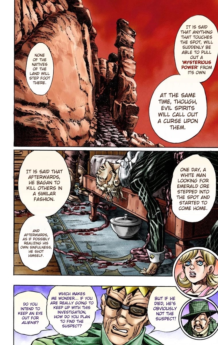 JoJo's Bizarre Adventure Part 7 - Steel Ball Run (Official Colored) Chapter 13 page 10 - Chapter 13: The Sheriff's Request to Mountain Tim
