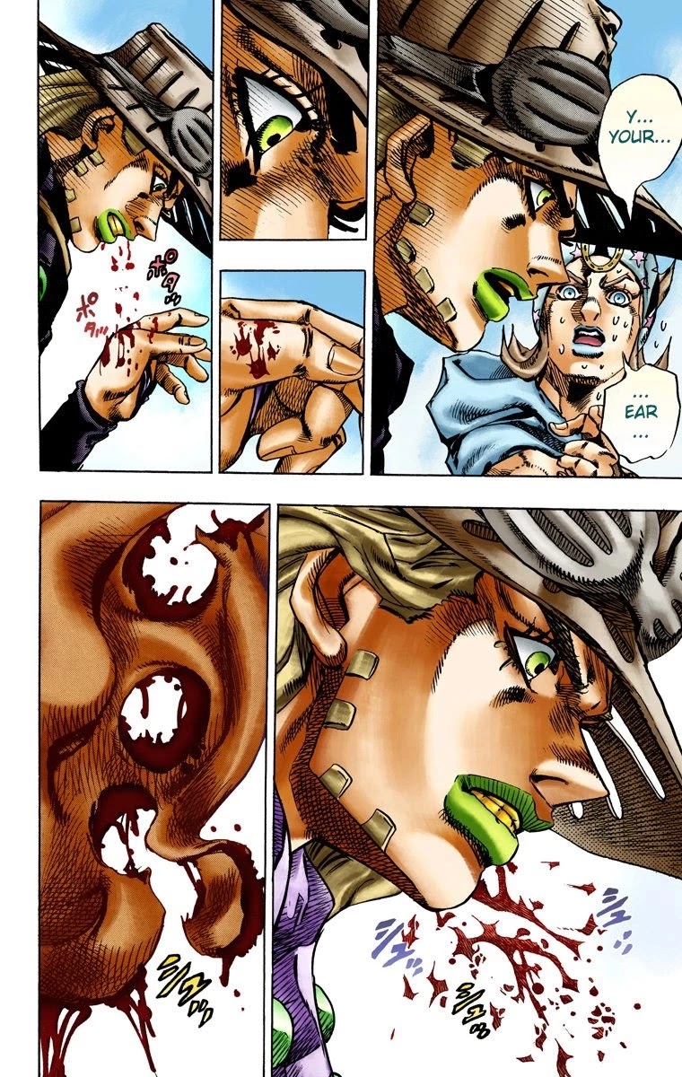 JoJo's Bizarre Adventure Part 7 - Steel Ball Run (Official Colored) Chapter 14 page 7 - Chapter 14: Across the Arizona Desert- Continuing Along the Shortest Route