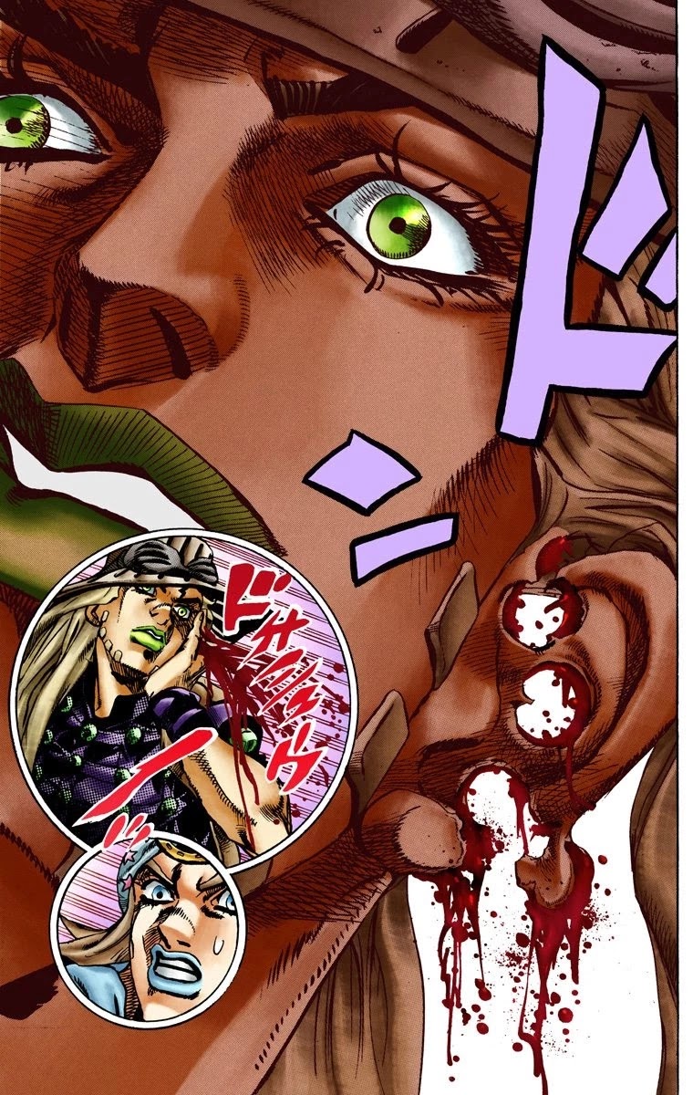 JoJo's Bizarre Adventure Part 7 - Steel Ball Run (Official Colored) Chapter 14 page 8 - Chapter 14: Across the Arizona Desert- Continuing Along the Shortest Route