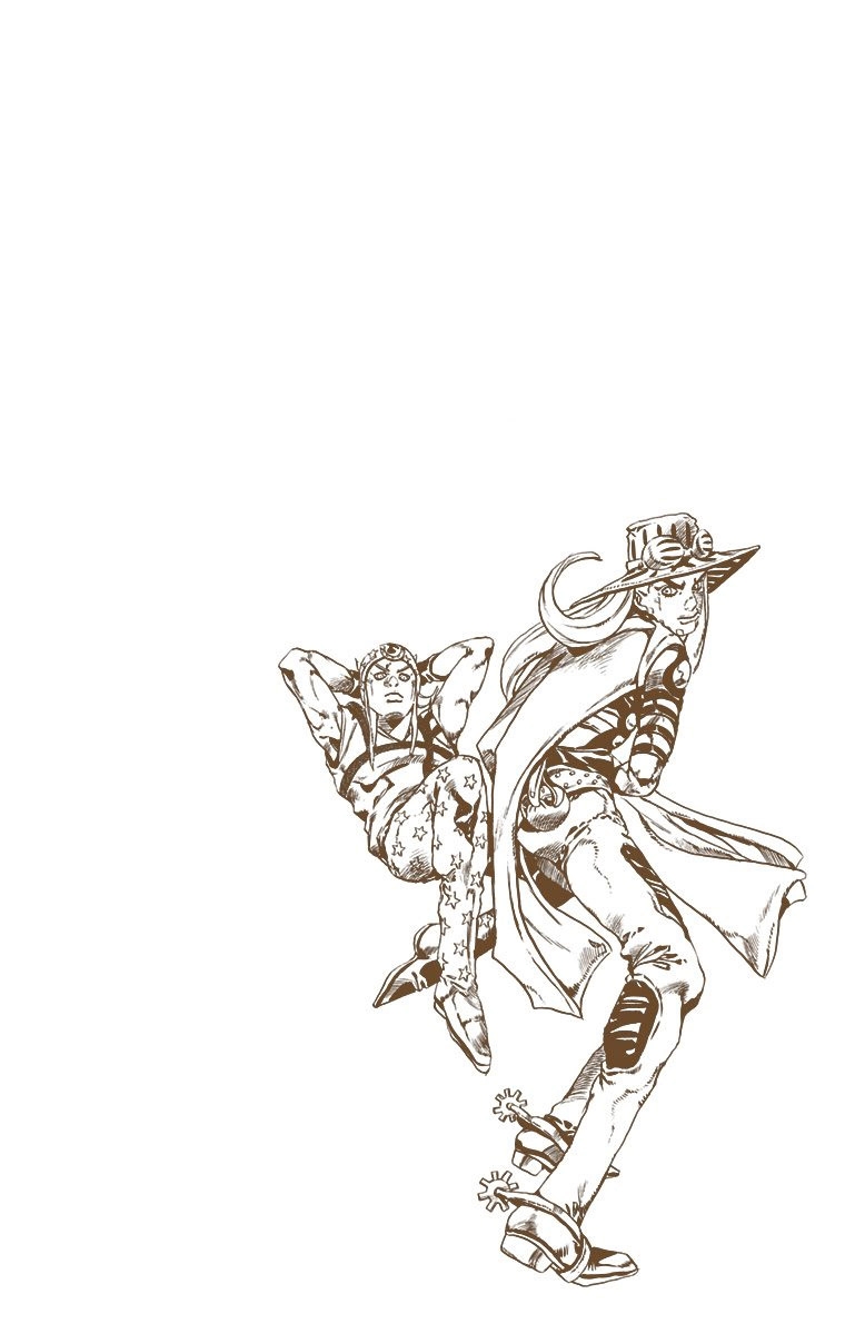 JoJo's Bizarre Adventure Part 7 - Steel Ball Run (Official Colored) Chapter 15 page 1 - Chapter 15: The Desert Born Outlaws Part 1
